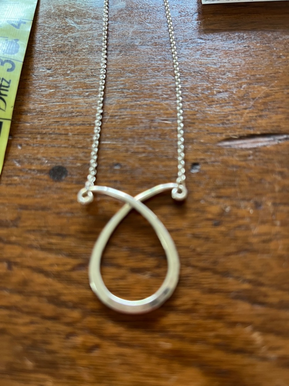 James Avery retired loop pendant charm holder necklace. New in the box - Picture 5 of 5